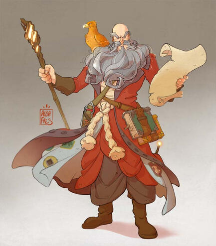 D&amp;D characters - full body